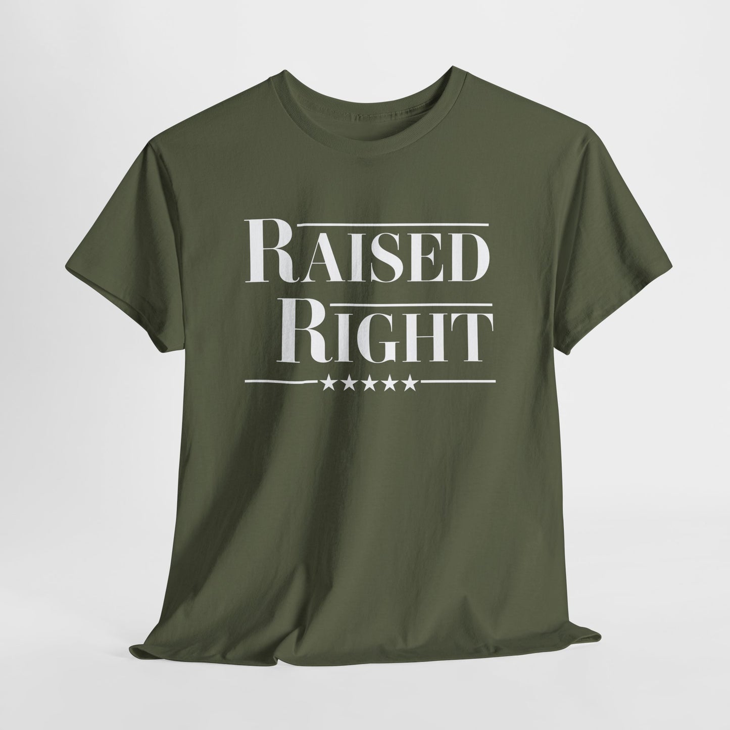 Raised Right T-Shirt - Conservative Upbringing Tee