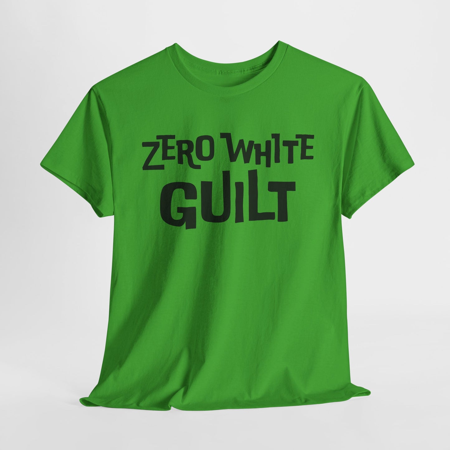 Zero White Guilt T-Shirt - Bold Stance Tee