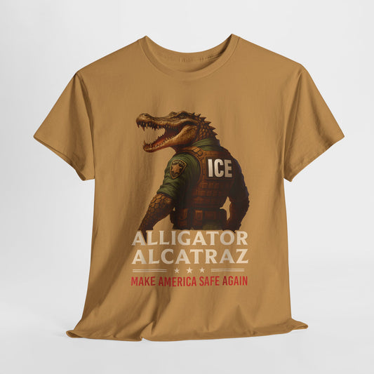 Alligator Alcatraz Make America Safe T-Shirt