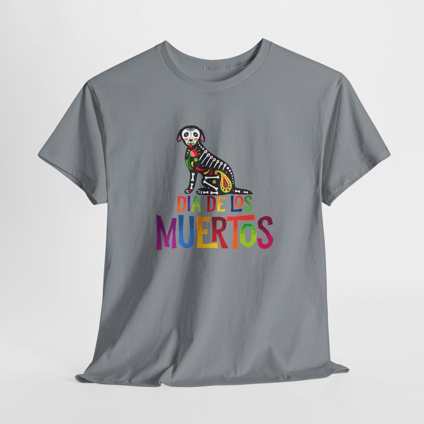 Dia de Los Muertos Dog T-Shirt - Festive Tee