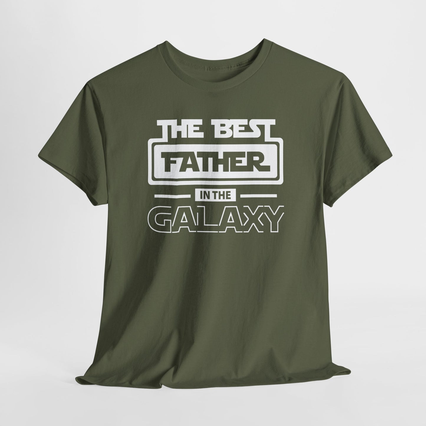 Best Father In The Galaxy Star Wars Style Tee
