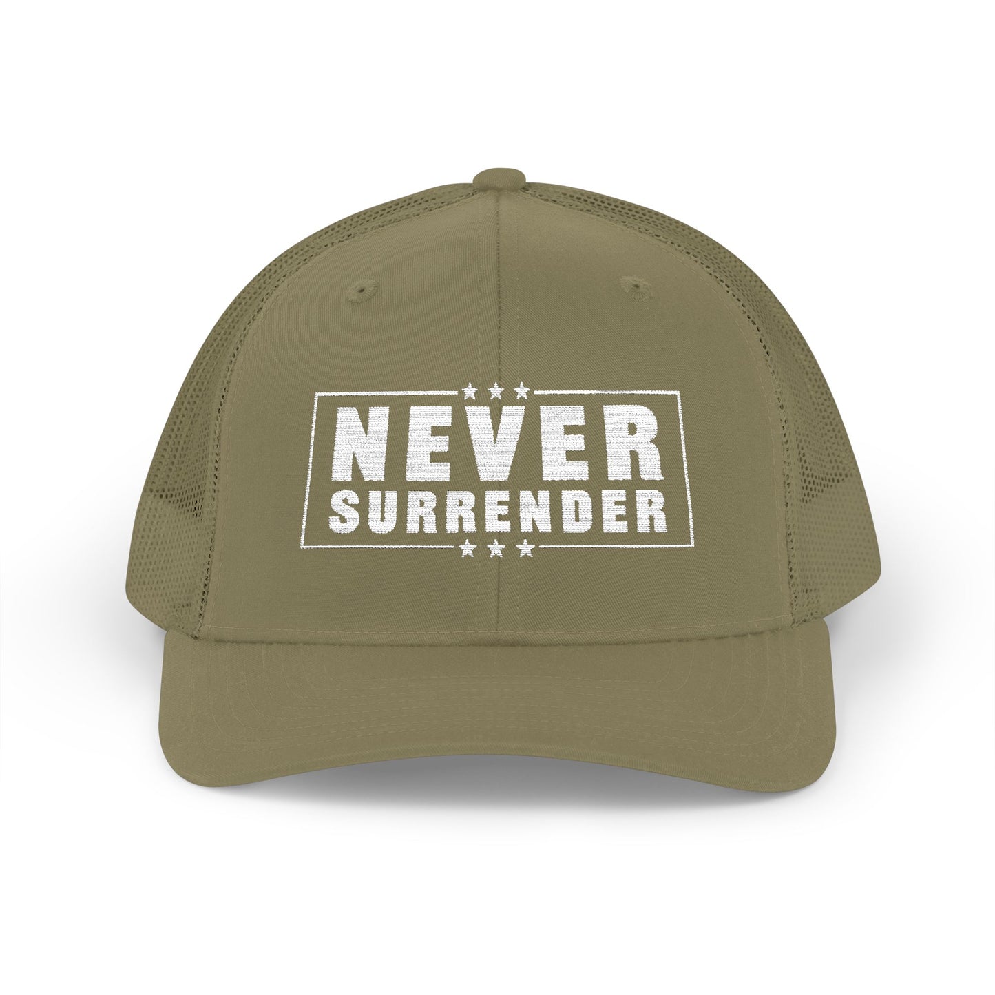 Never Surrender Trucker Hat