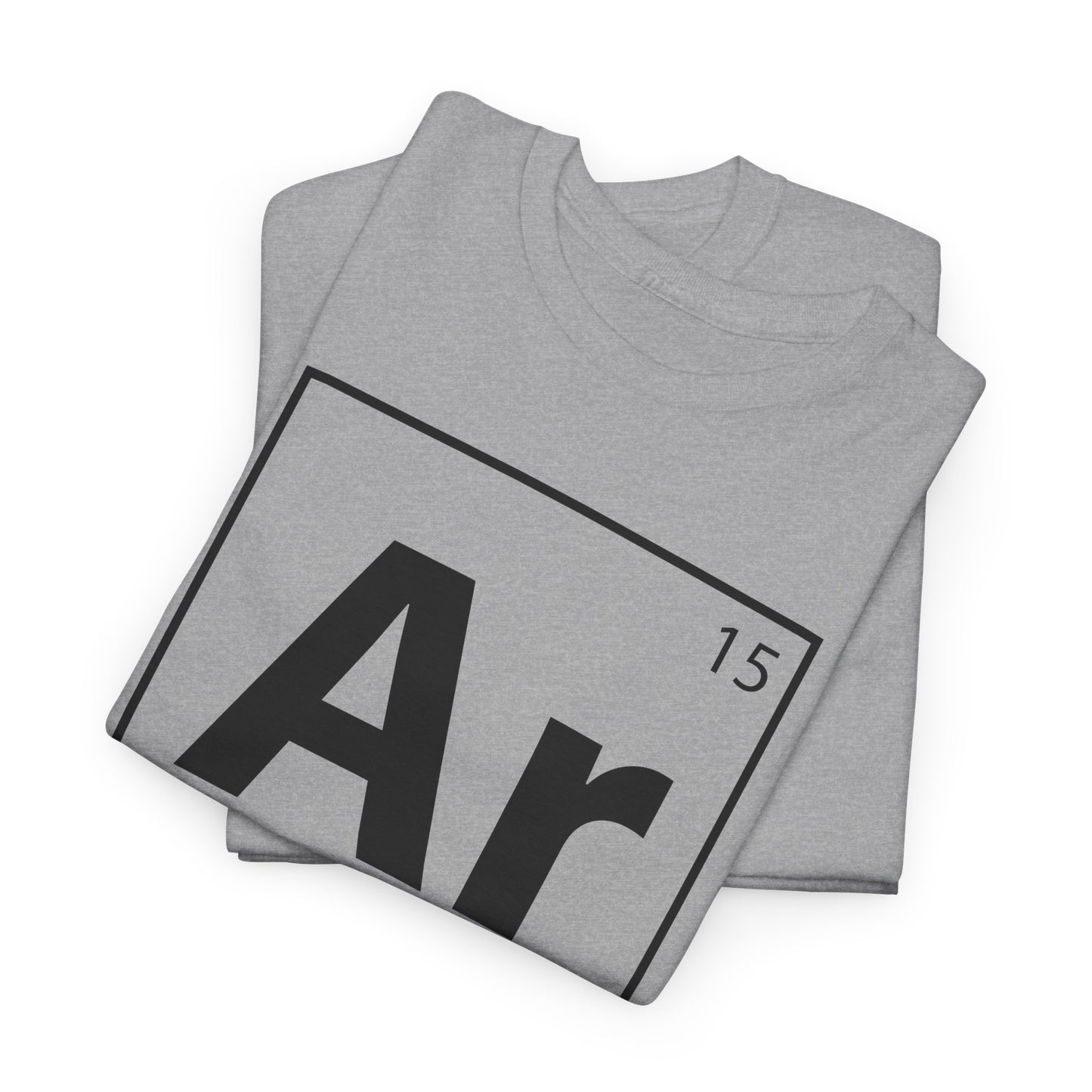 Element AR-15 Periodic Table T-Shirt - 5.56mm Gun Design