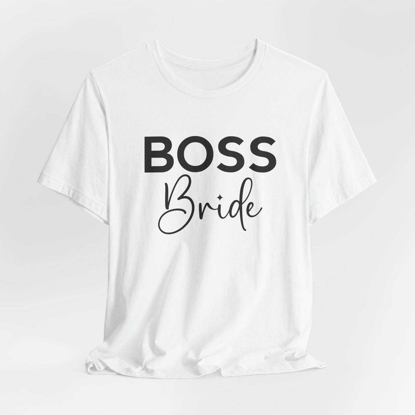 Boss Bride T-Shirt For Bachelorette Party T Shirt For Bridal Team TShirt