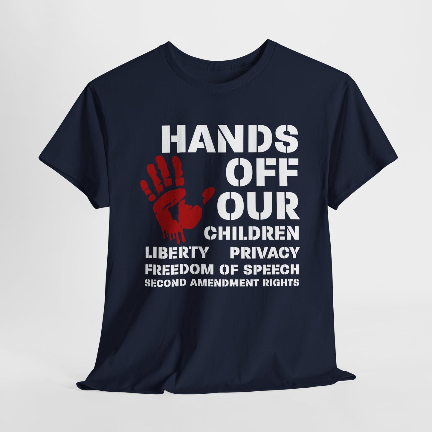 Hands Off Our Children Graphic T-Shirt