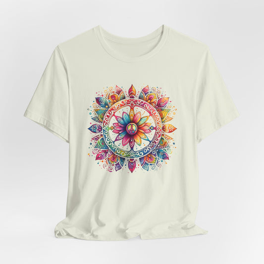 Colorful Mandala Boho Tee