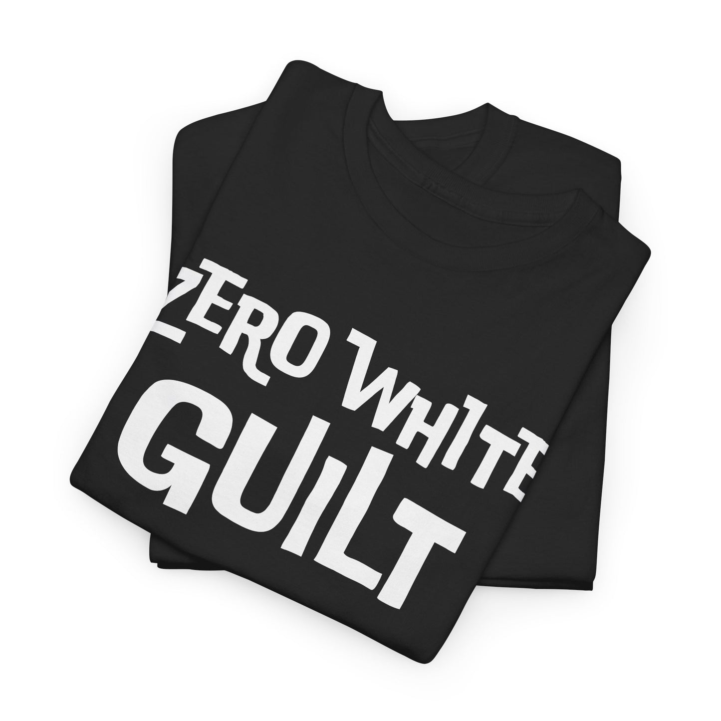Zero White Guilt T-Shirt - Bold Stance Tee