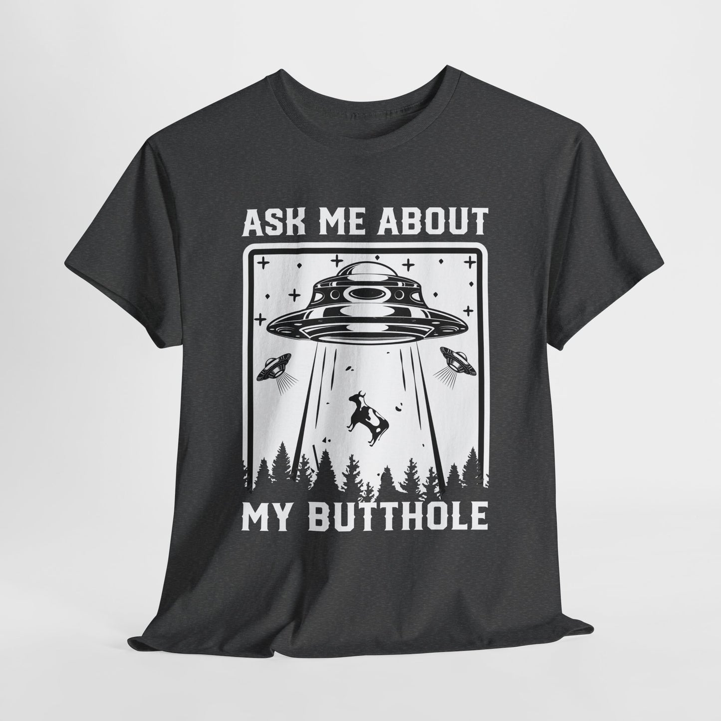 UFO Cow Abduction T-Shirt - Funny Probe Design