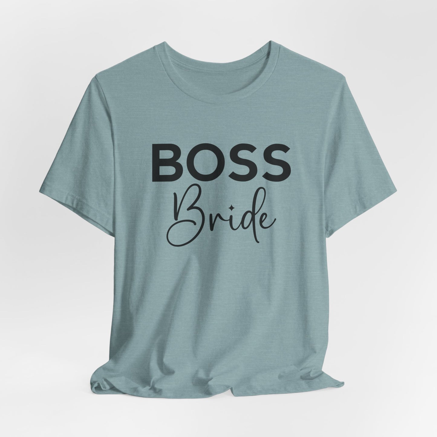 Boss Bride T-Shirt For Bachelorette Party T Shirt For Bridal Team TShirt