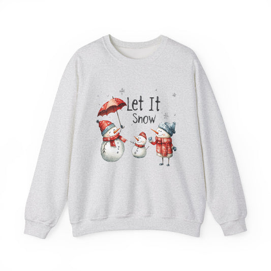 Let It Snow Snowman Sweatshirt
