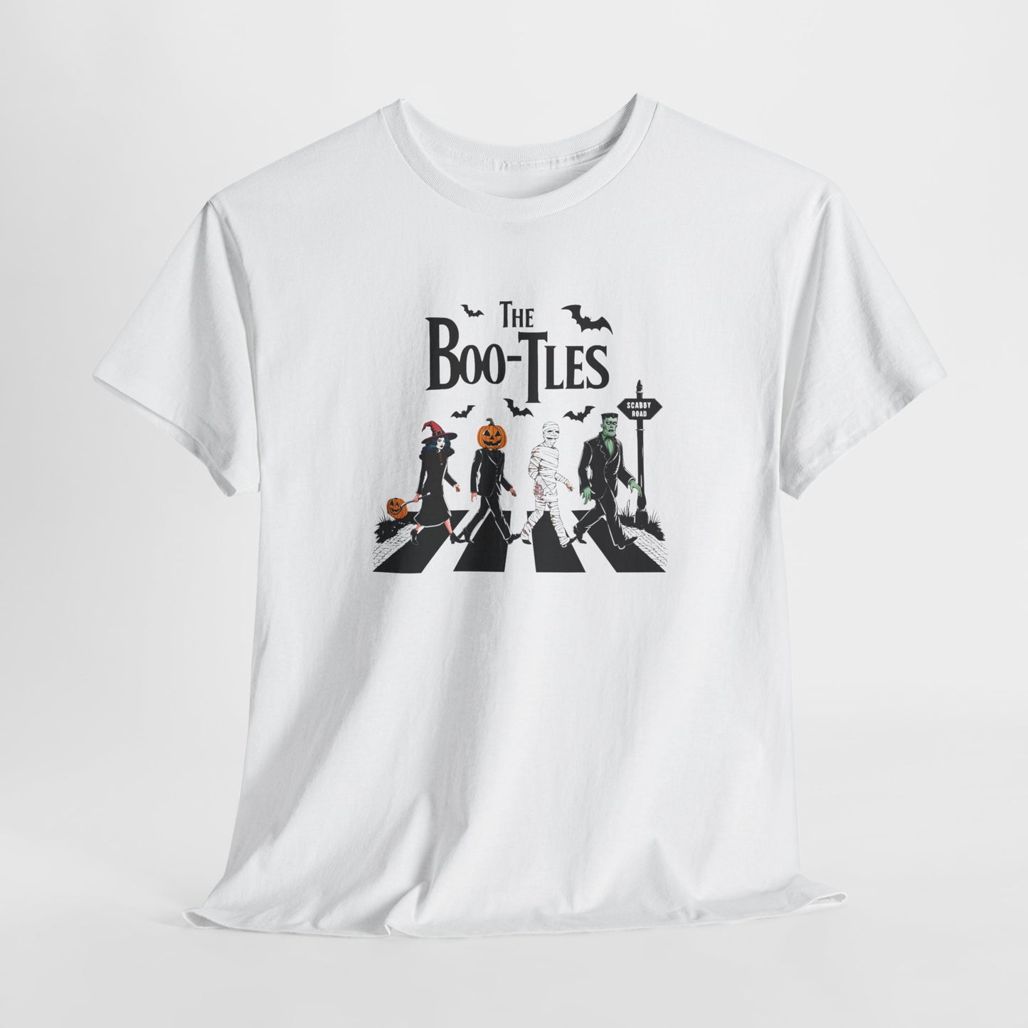 The Boo-tles Halloween Crossing Tee