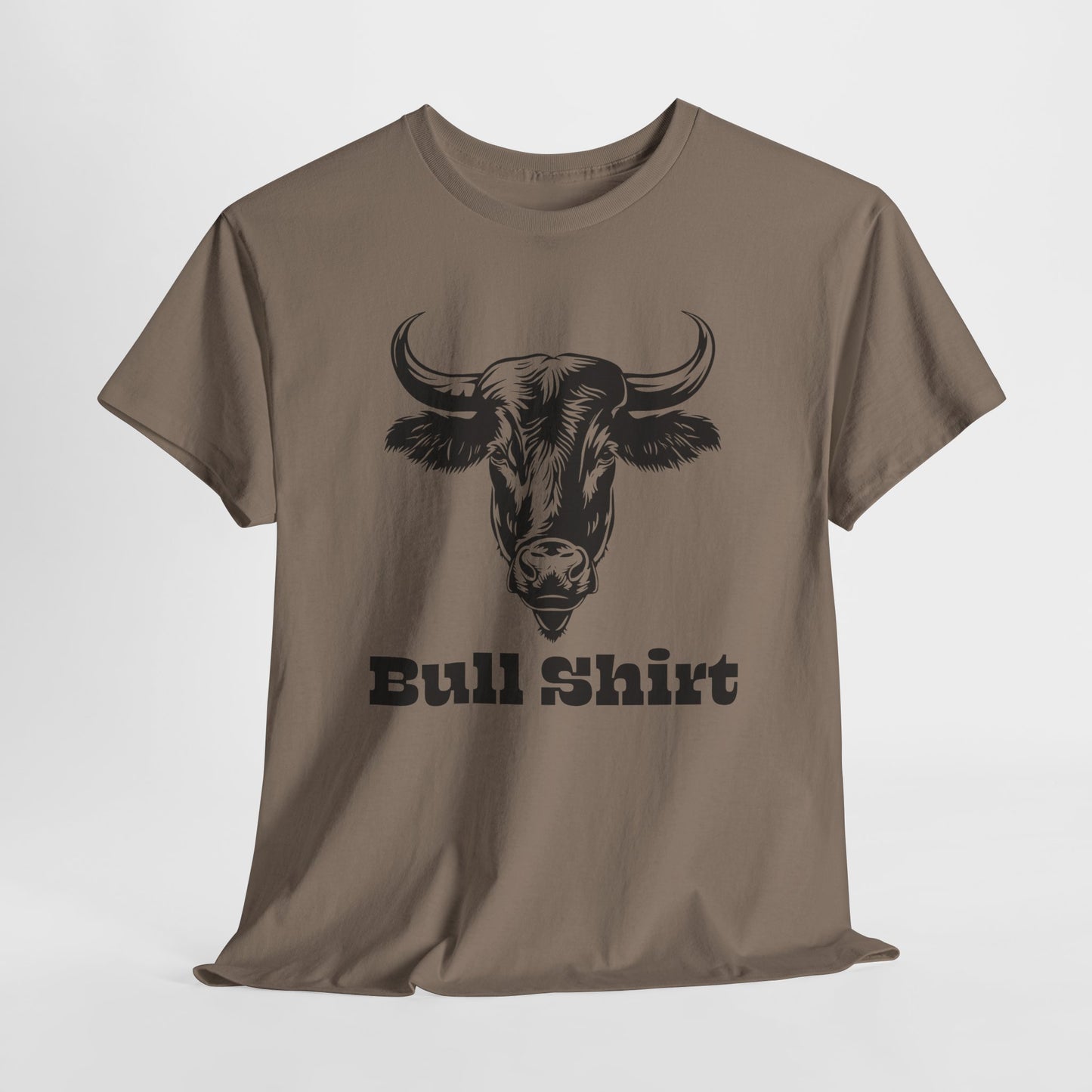 Bull Head Graphic T-Shirt - Bull Shirt Pun
