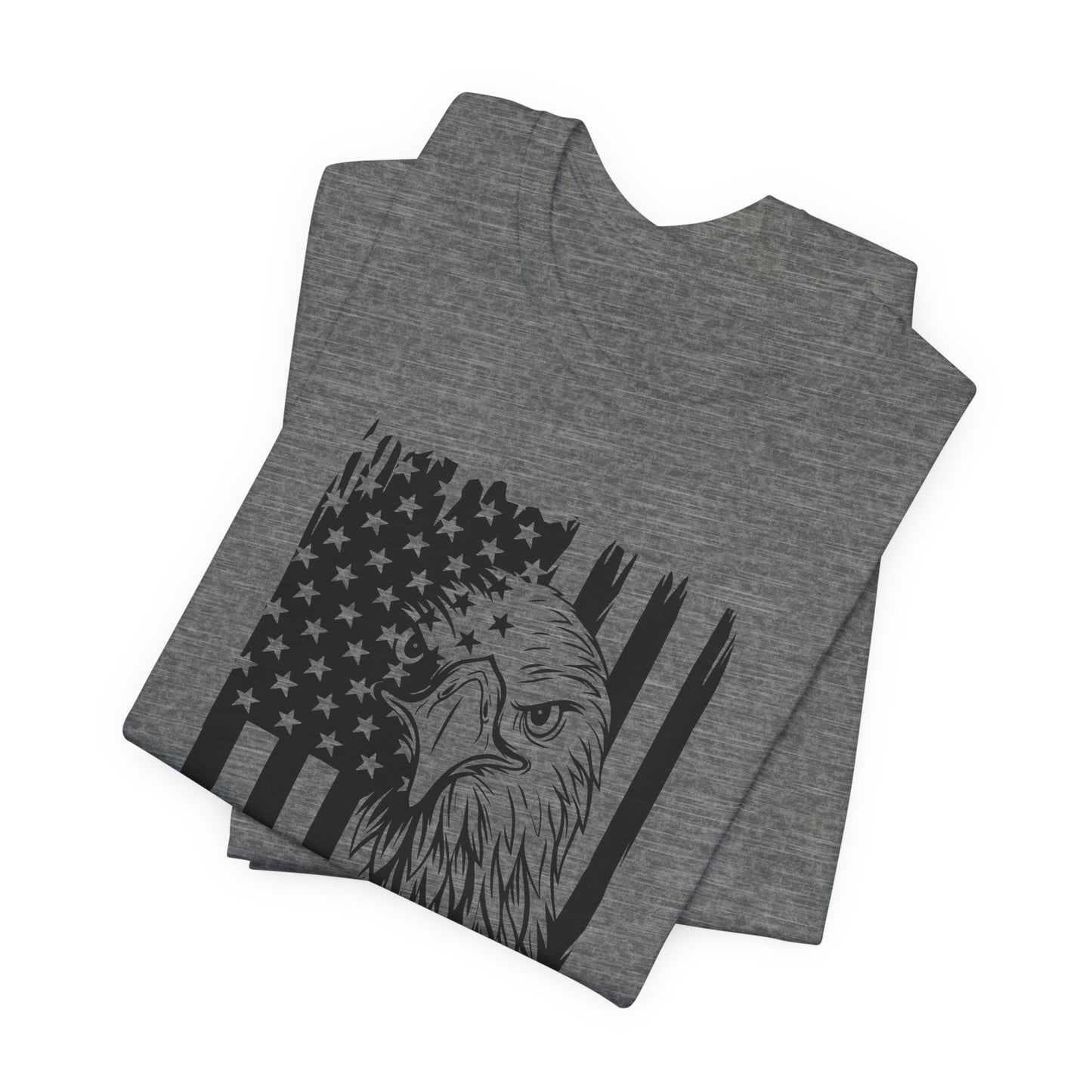 American Flag Eagle T-Shirt - Patriotic Graphic Tee