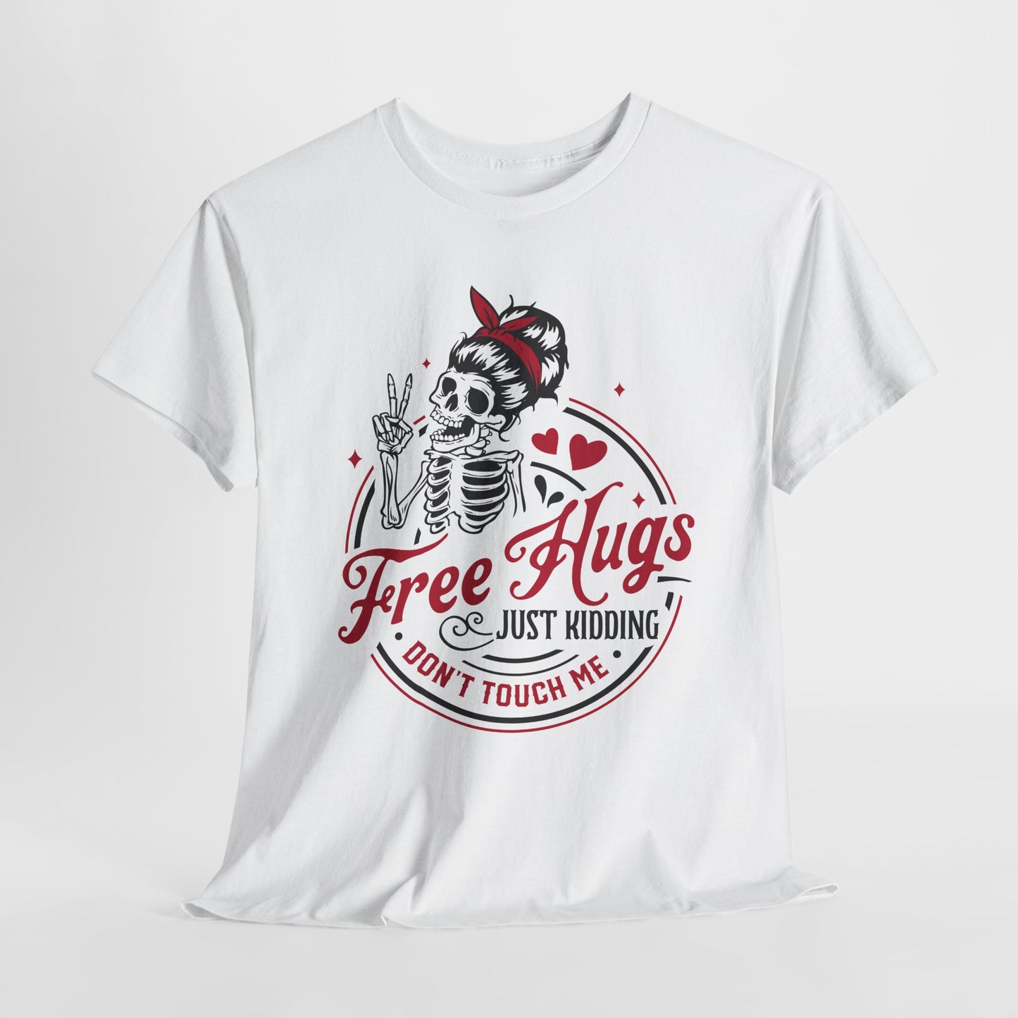 Free Hugs Don't Touch Me Tee