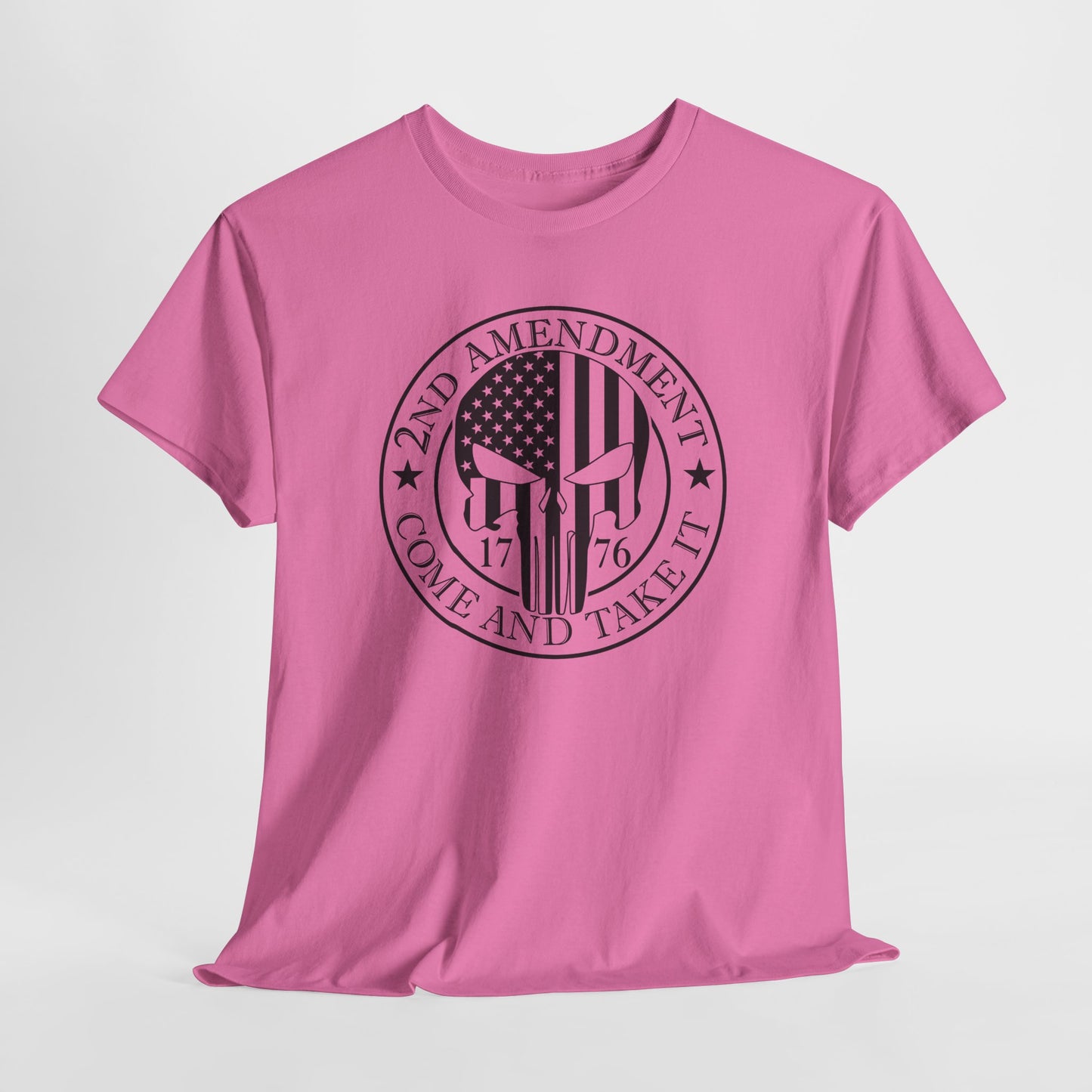 Second Amendment Come And Take It T-Shirt - Punisher Tee