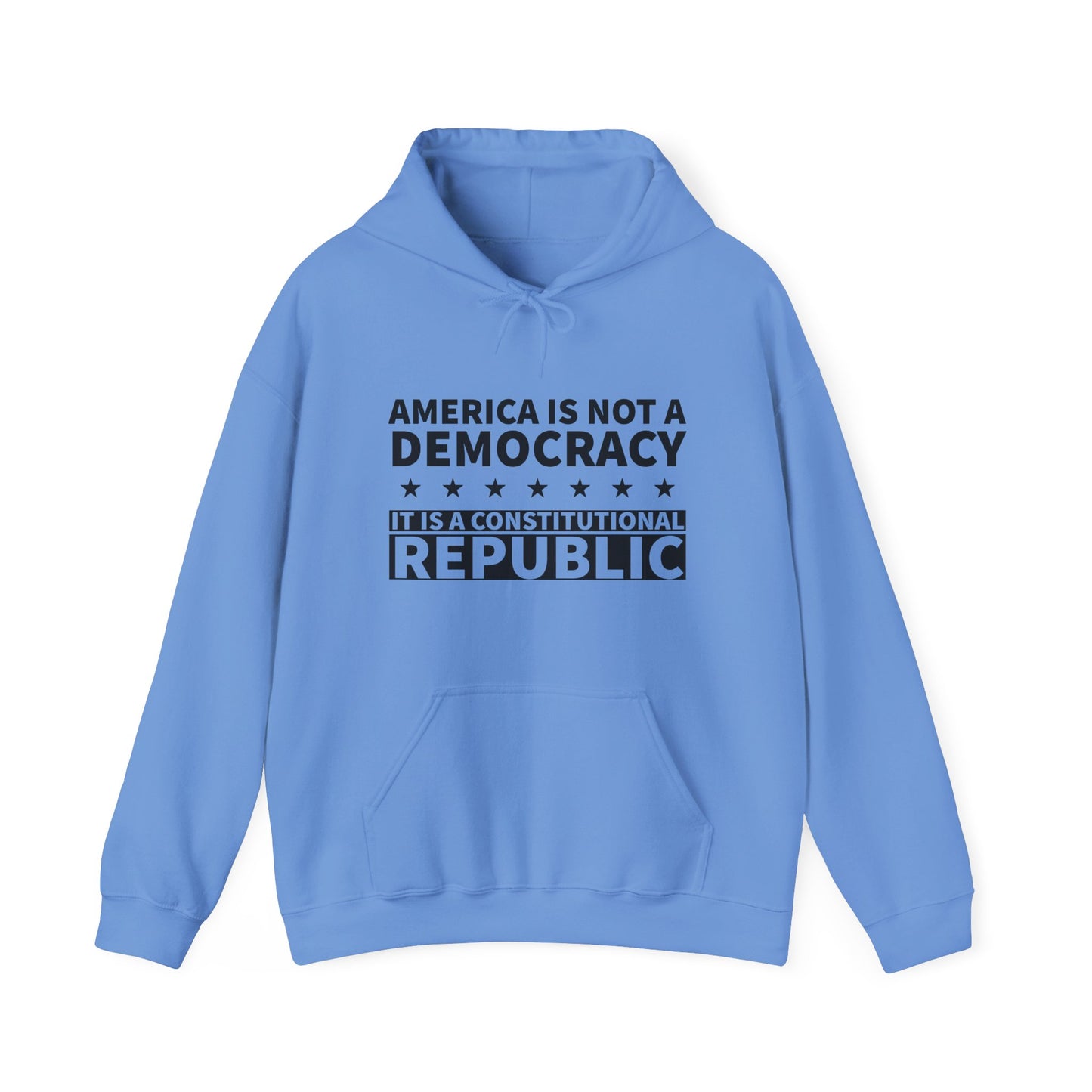 America Constitutional Republic Statement Hoodie