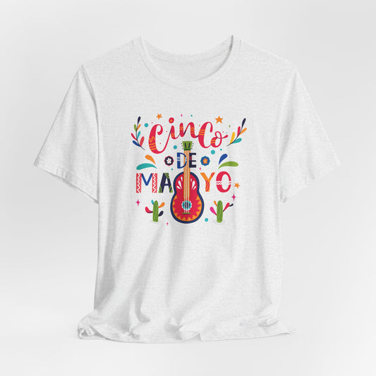 Cinco De Mayo Guitar Splash Tee