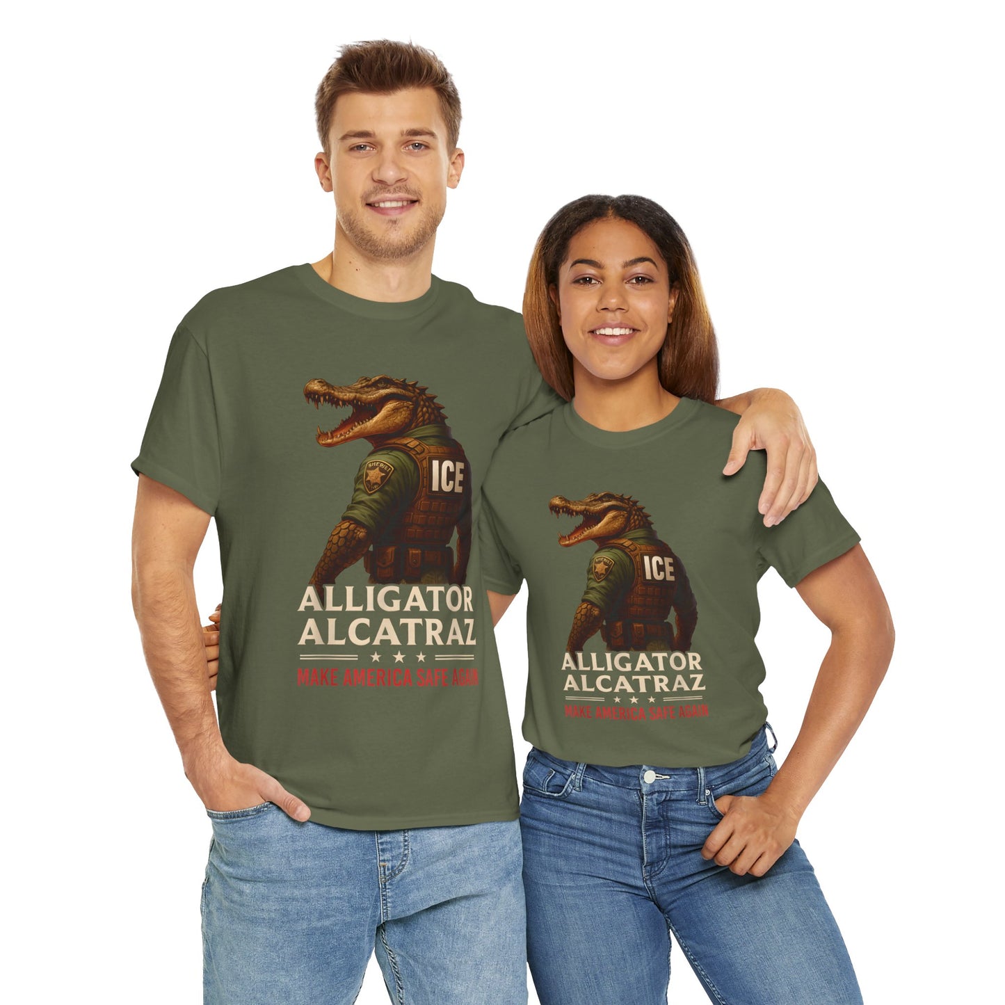 Alligator Alcatraz Make America Safe T-Shirt