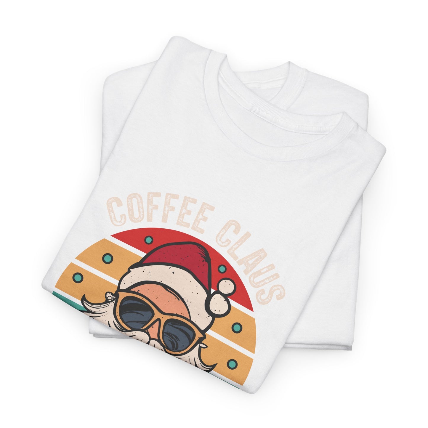 Coffee Claus Santa Christmas T-Shirt