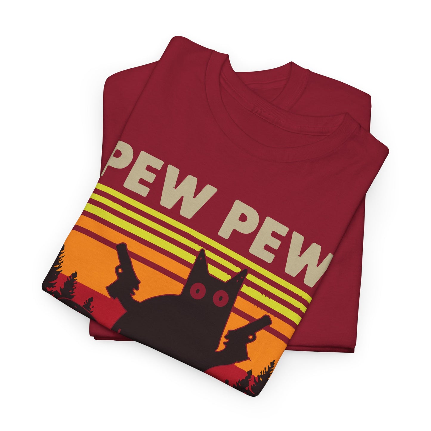 Pew Pew Madafakas Cat Tee
