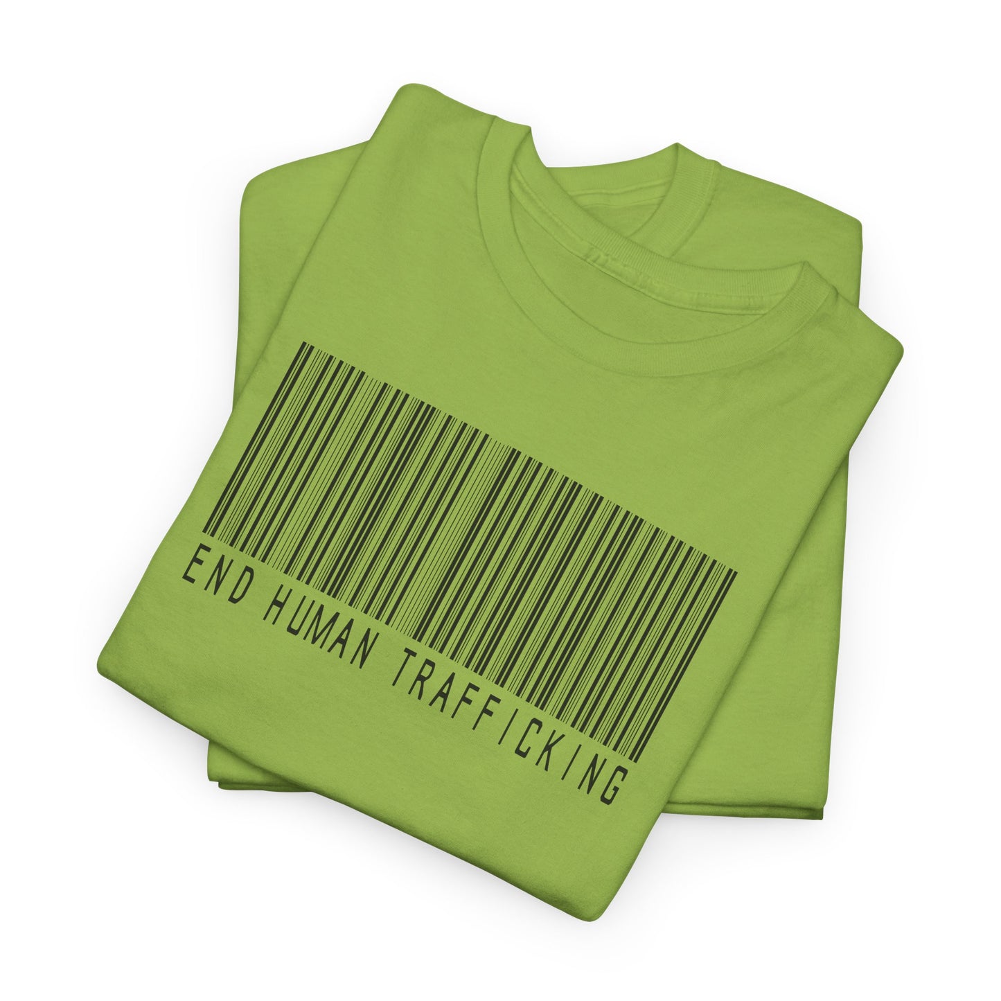End Human Trafficking Barcode T-Shirt