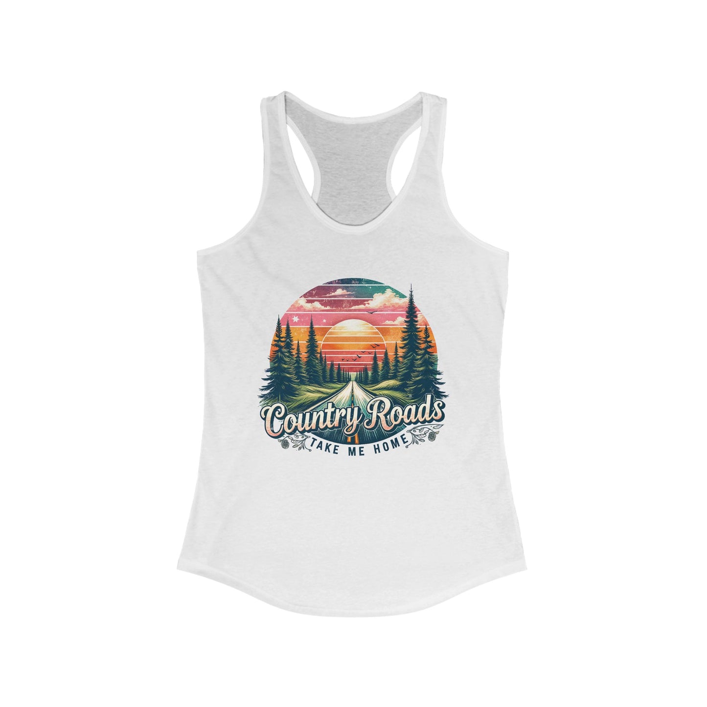 Country Roads Take Me Home Tank Top