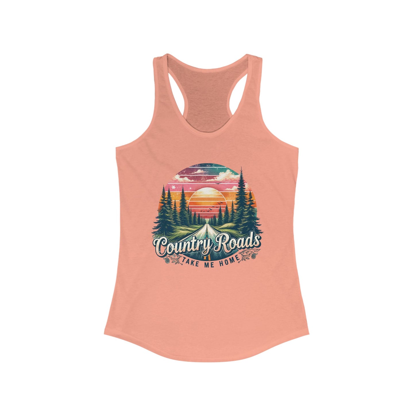 Country Roads Take Me Home Tank Top