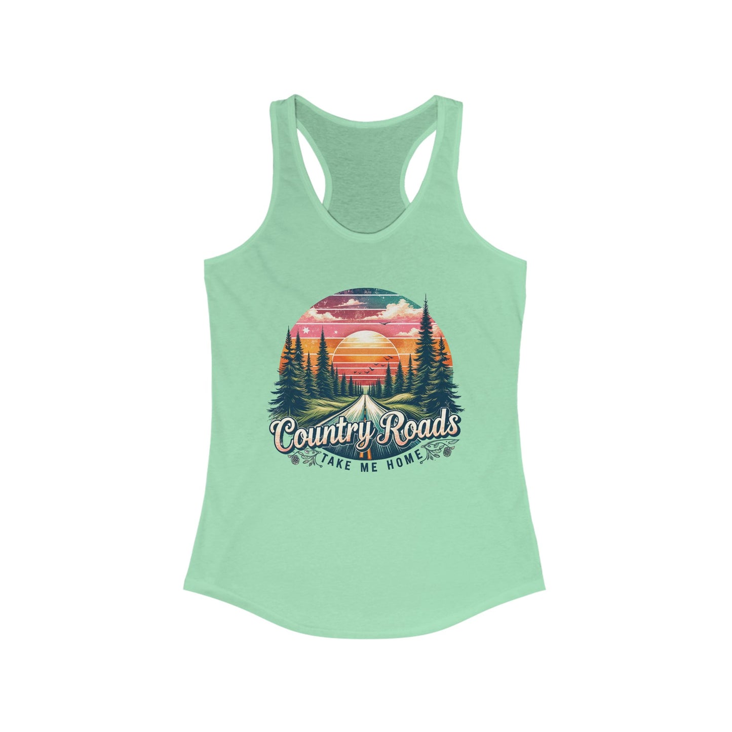 Country Roads Take Me Home Tank Top