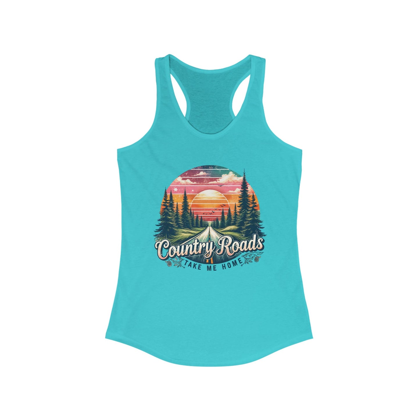 Country Roads Take Me Home Tank Top
