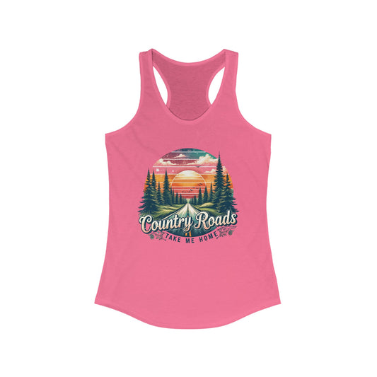 Country Roads Take Me Home Tank Top