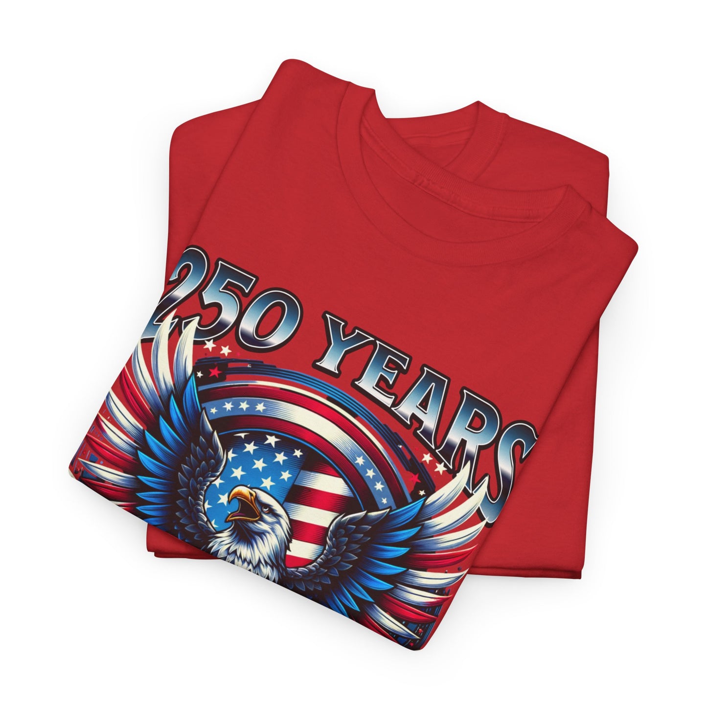 Patriotic Eagle T-Shirt - Celebrate 250 Years Tee