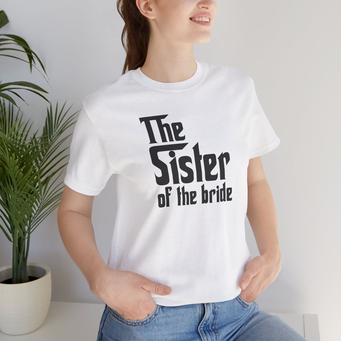 Mafia Wedding T-Shirt For Sister Of The Bride TShirt For Bachelorette Theme Party
