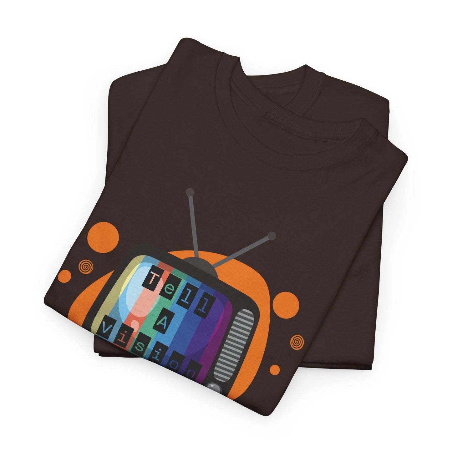 Tell A Vision T-Shirt - TV Mind Battle Graphic Tee
