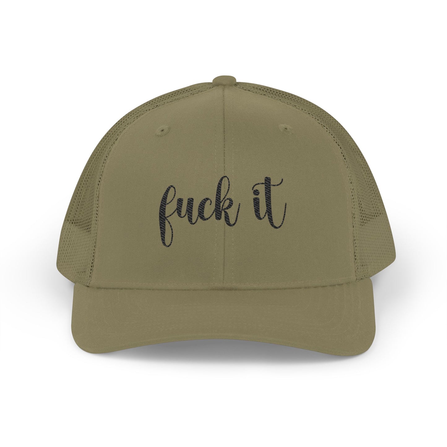 Fuck It Snapback Trucker Cap