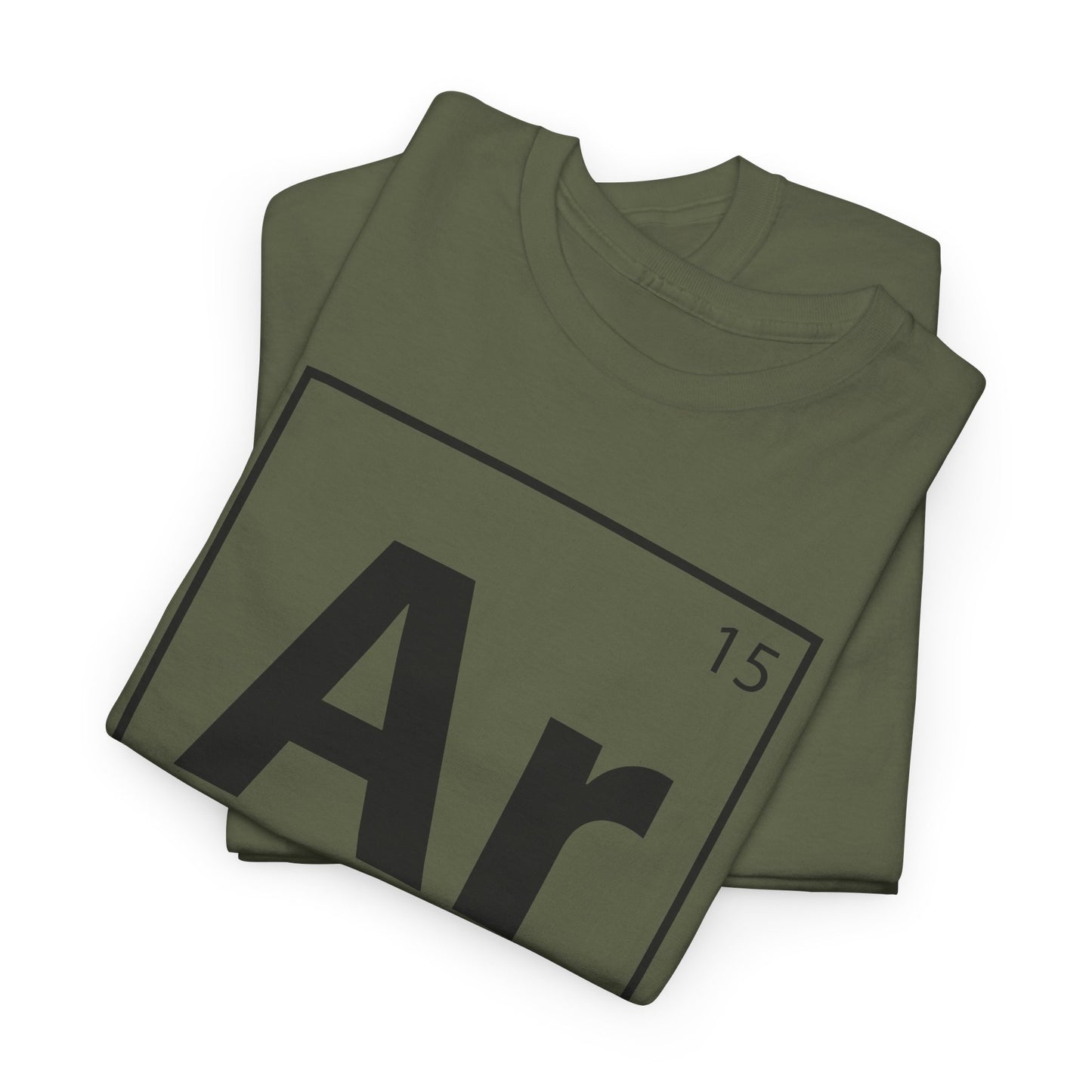 Element AR-15 Periodic Table T-Shirt - 5.56mm Gun Design