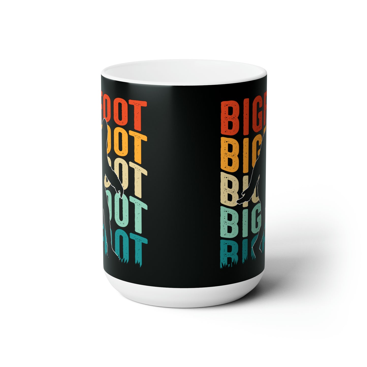 Bigfoot Coffee Mug For Sasquatch Hot Tea Cup For Mythical Monster Gift