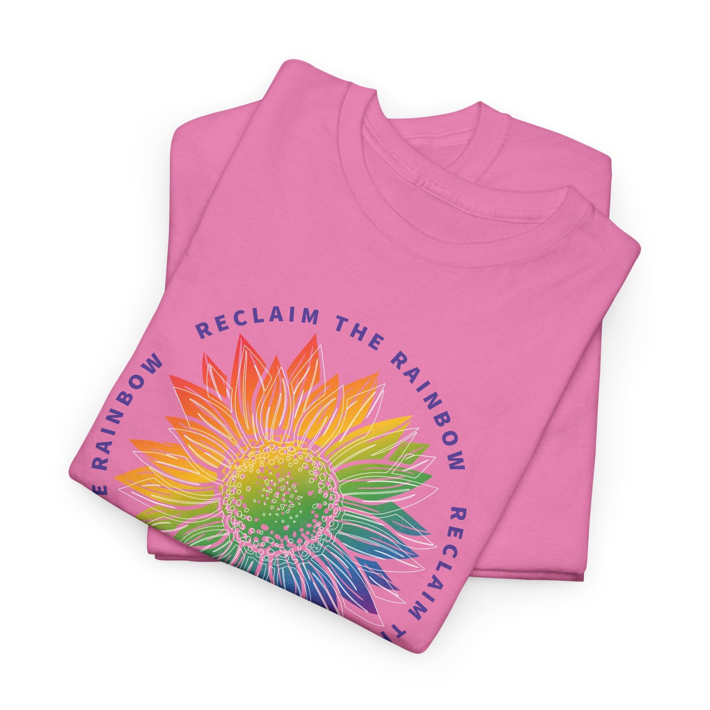 Reclaim The Rainbow Sunflower Graphic Tee