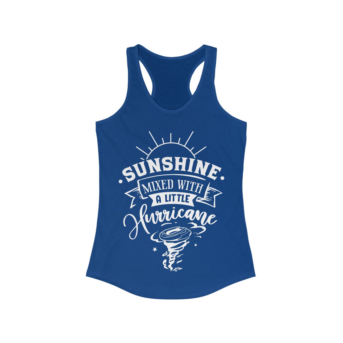 Sunshine Mixed With A Little Hurricane Tank Top