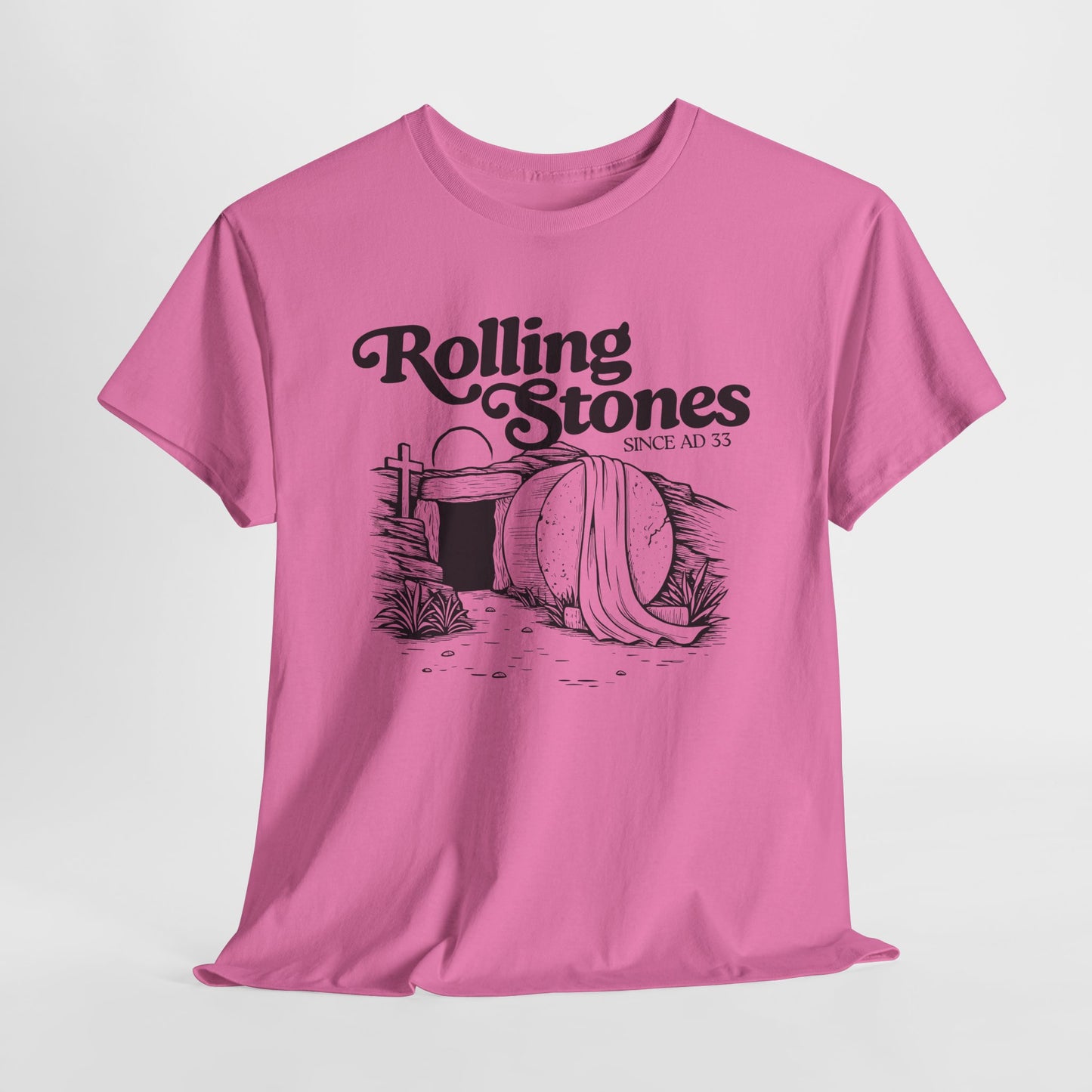 Rolling Stones Since AD 33 T-Shirt - Easter Faith Graphic Tee