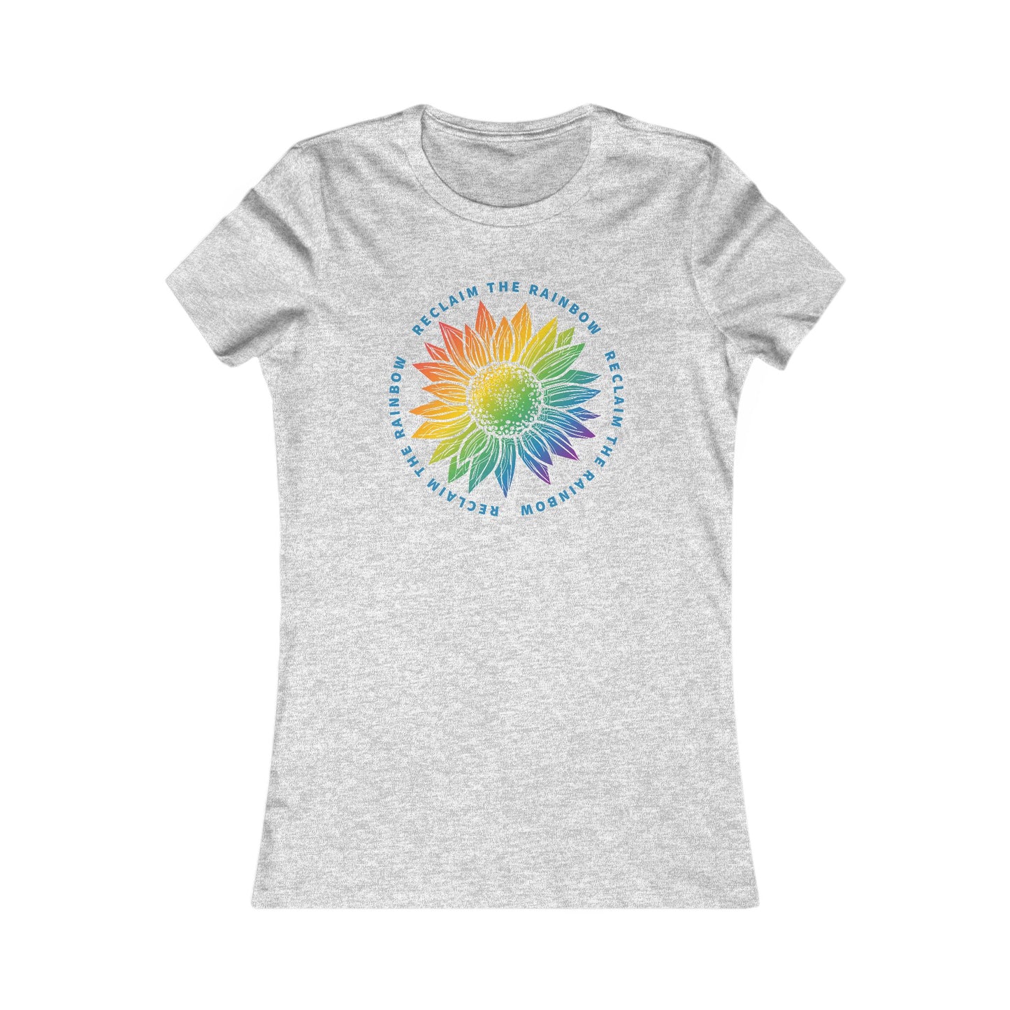 Reclaim The Rainbow Sunflower T-Shirt