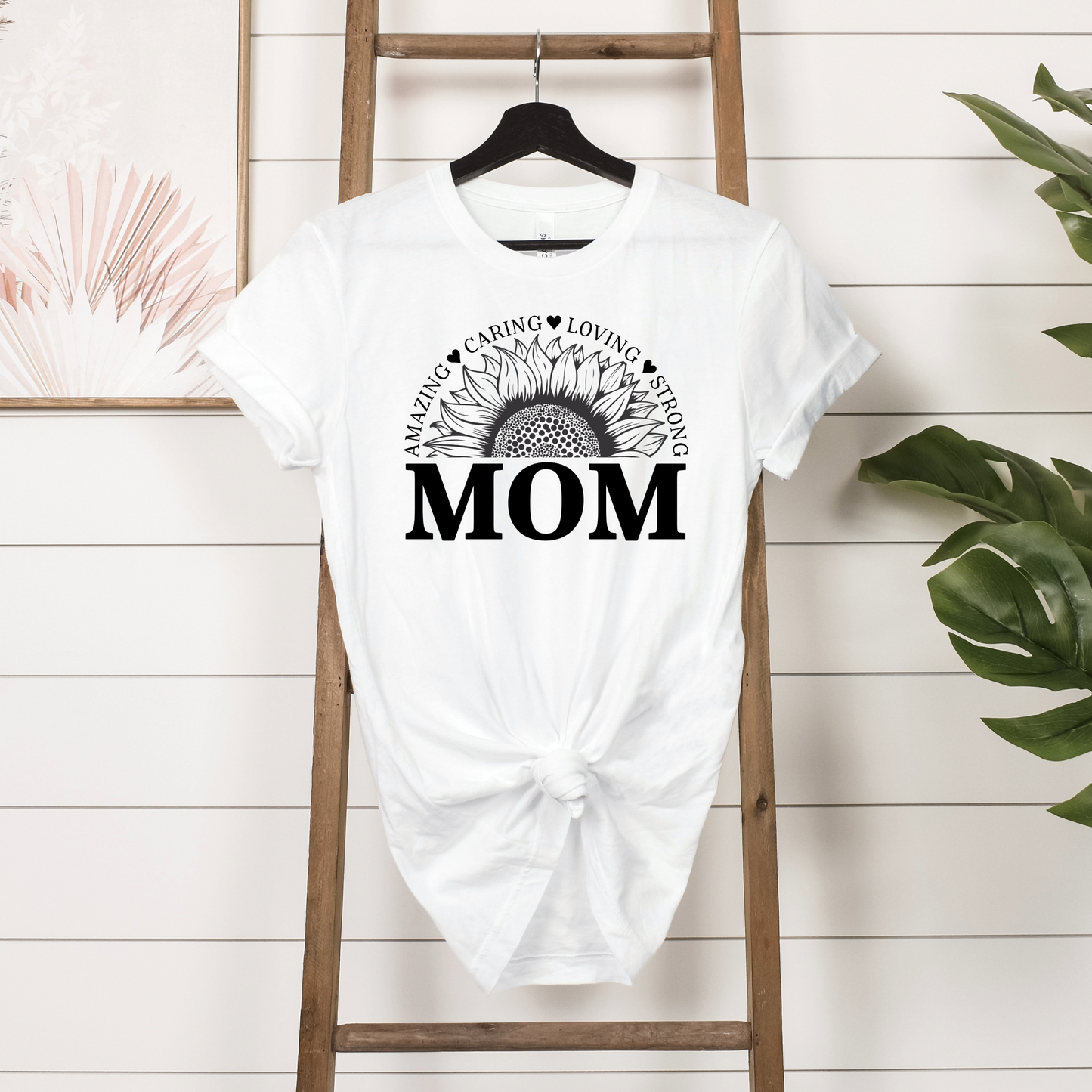 Sunflower Mom Tee - Bold Tribute Style