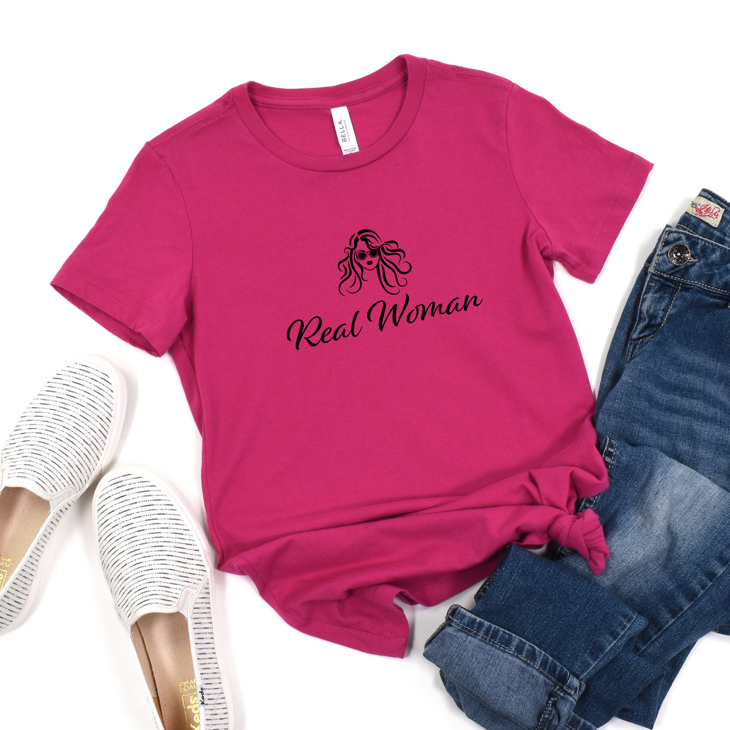 Real Woman T-Shirt - Authentic Bold Style