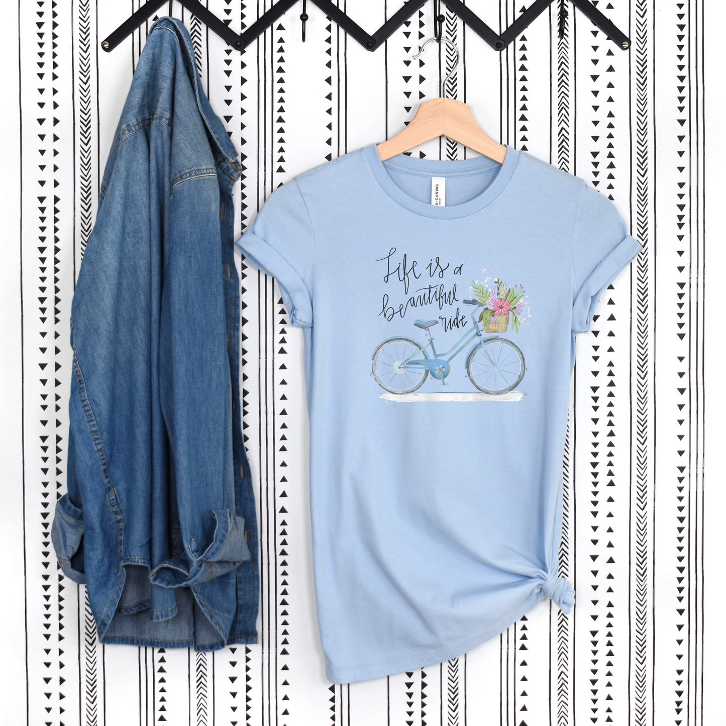 Life Is A Beautiful Ride T-Shirt - Bicycle Bliss Tee