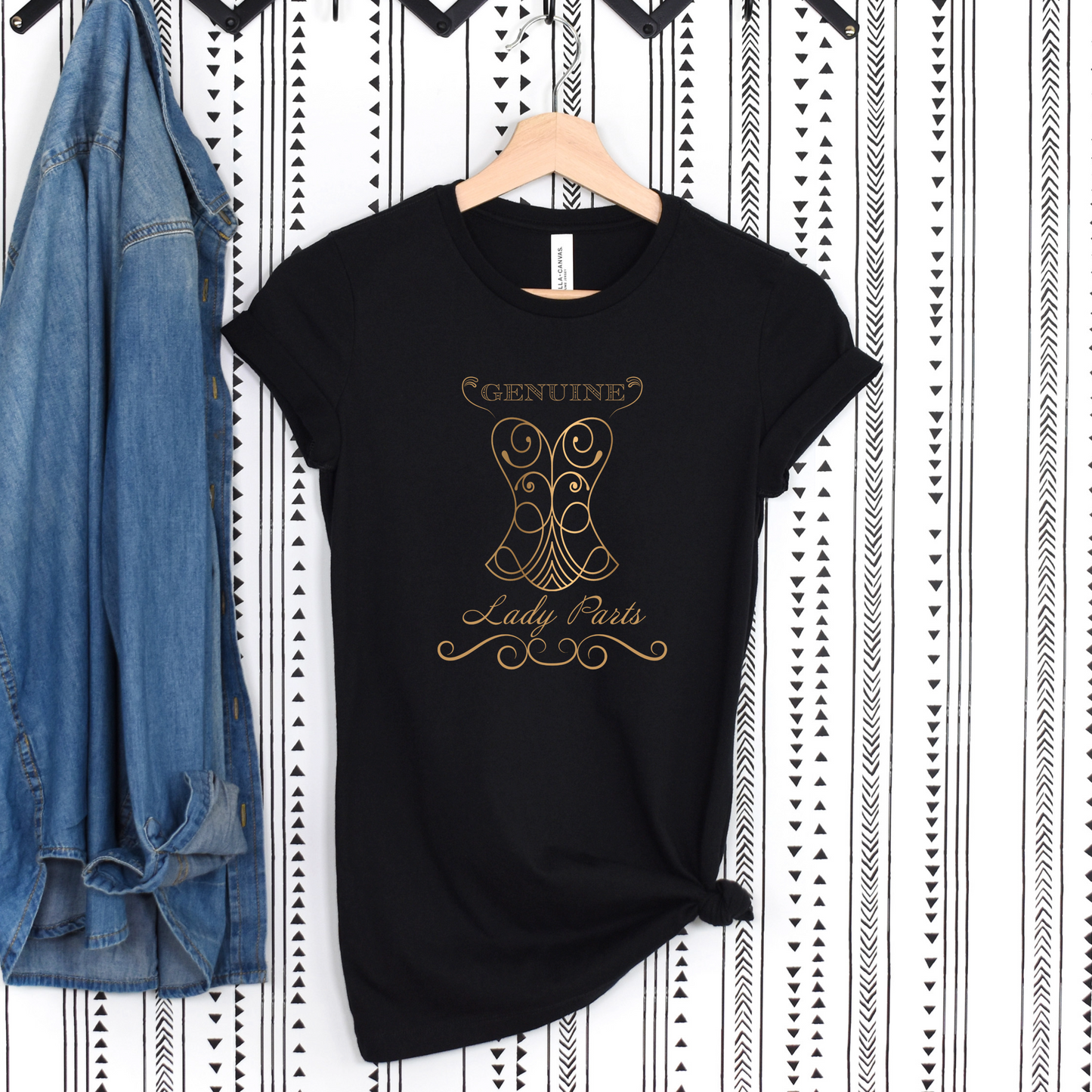 Genuine Lady Parts T-Shirt - Women's Bold Humor Tee