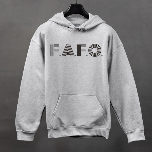 FAFO Hoodie - Bold Acronym Sweatshirt