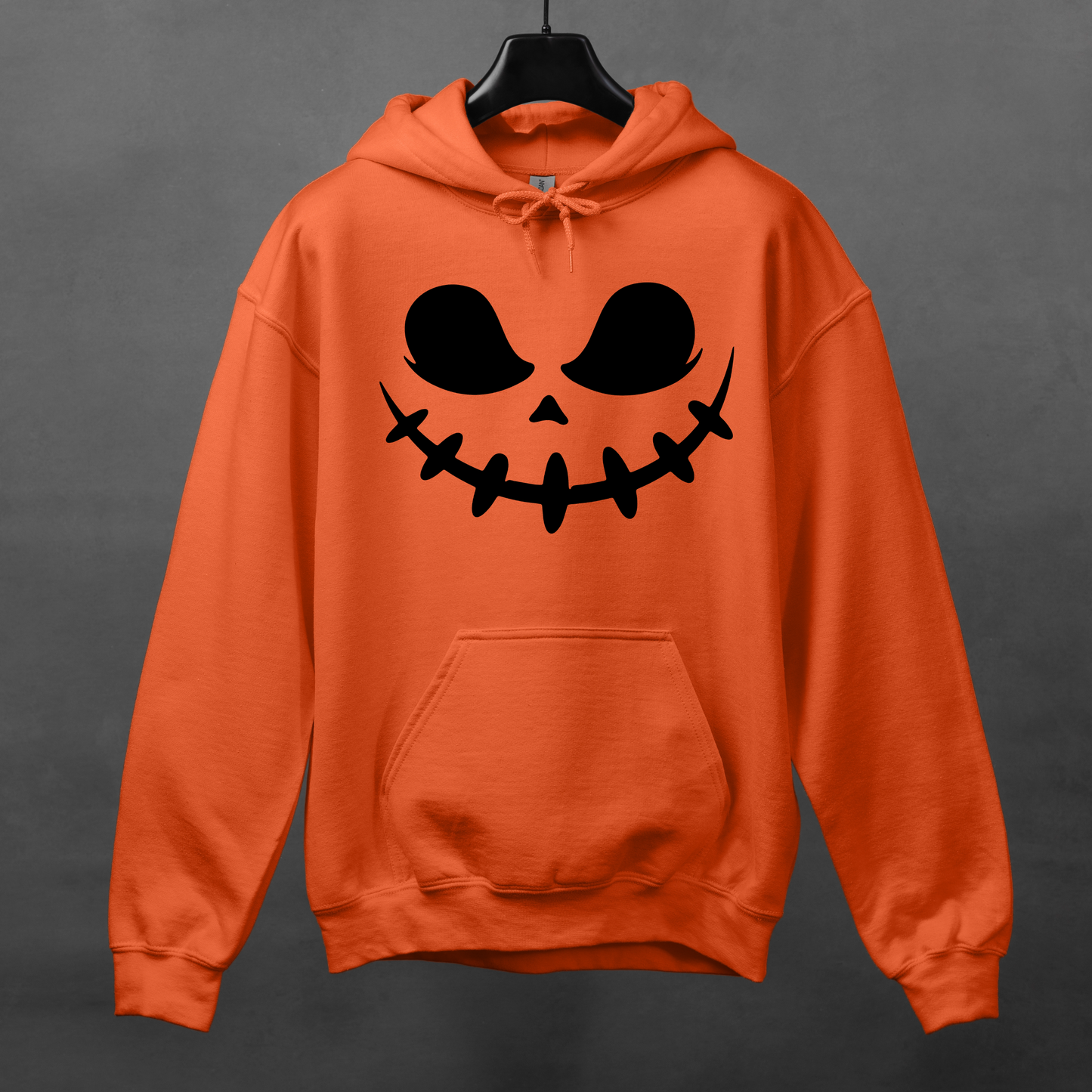 Jack-o'-Lantern Eyes Hoodie - Halloween Graphic Hoodie