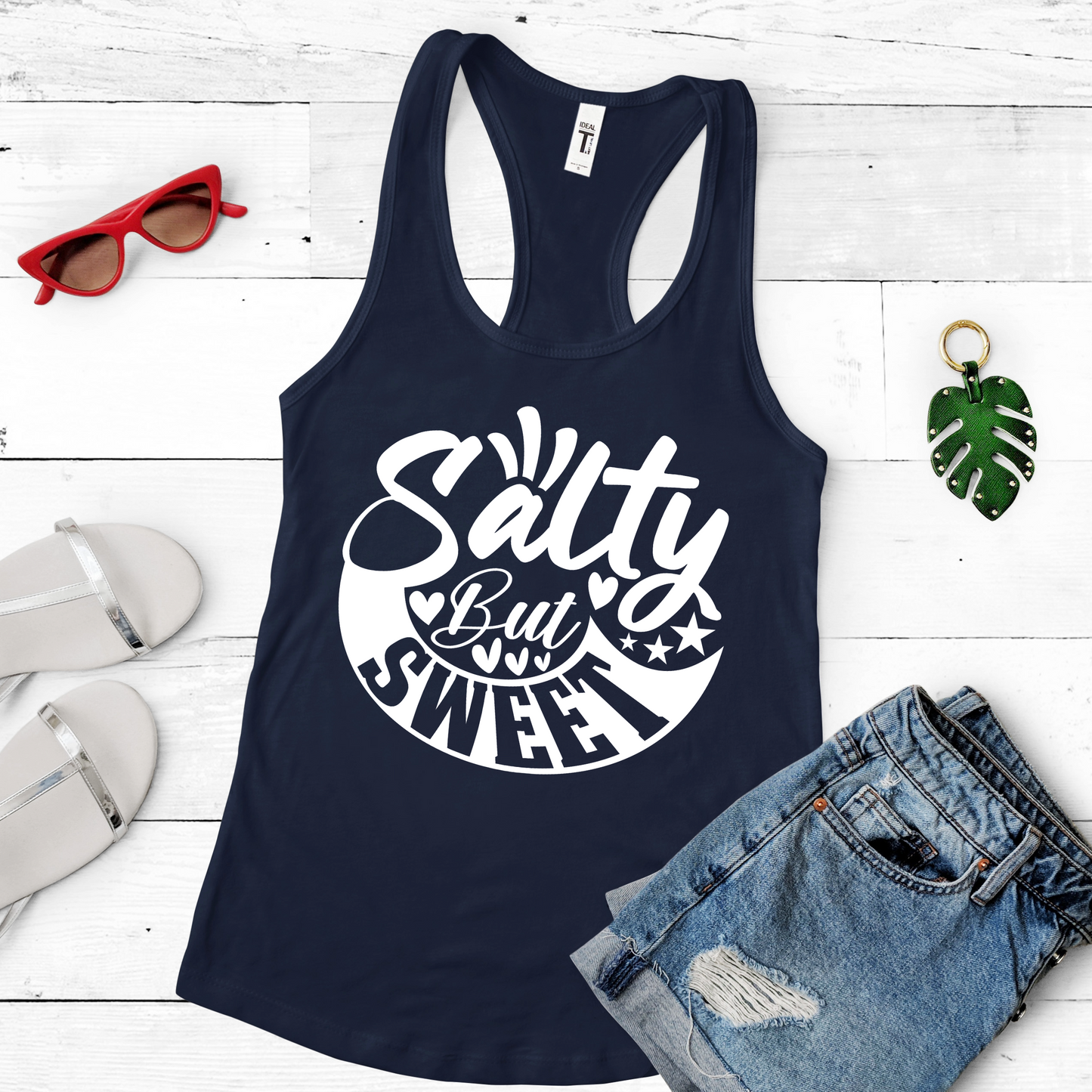 Salty But Sweet Graphic Tank Top