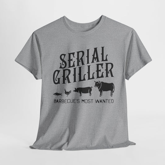 Serial Griller BBQ T-Shirt - USA Made