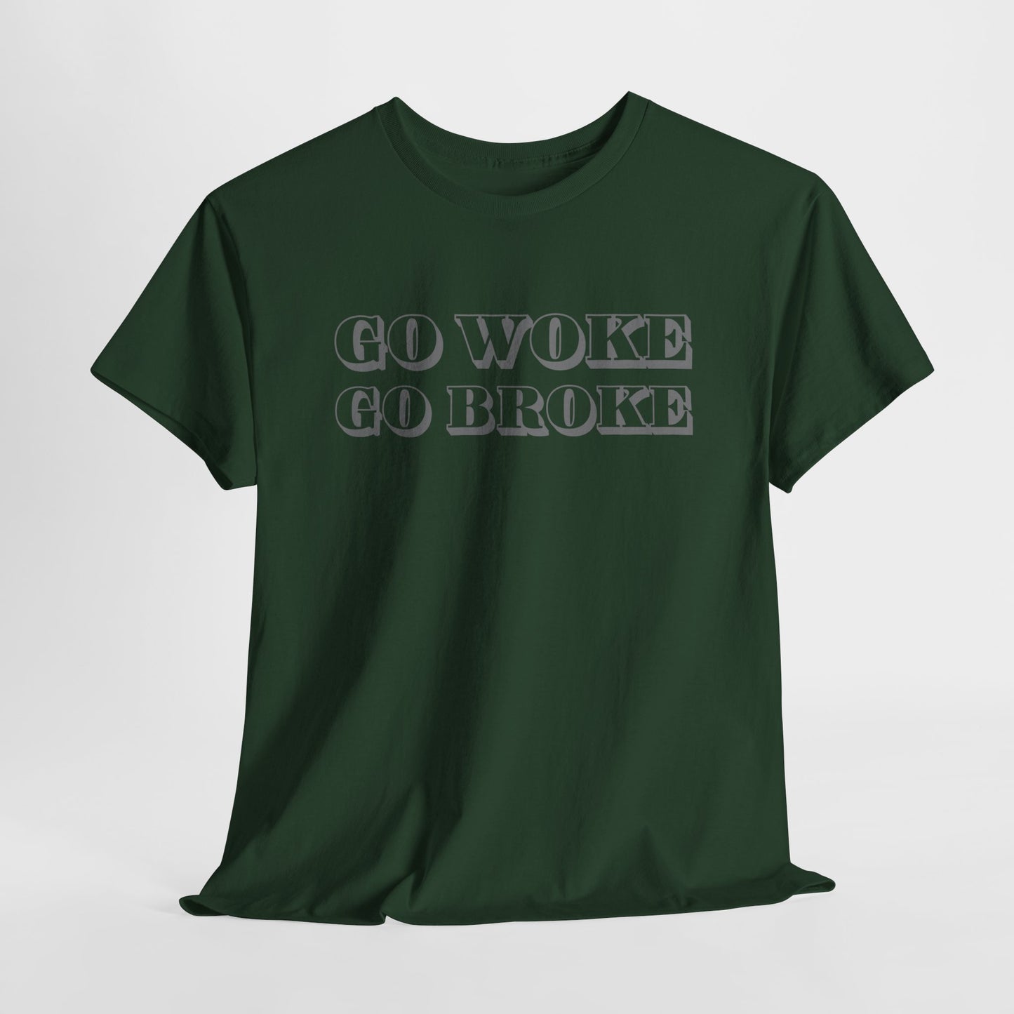 Go Woke Go Broke Rebel T-Shirt