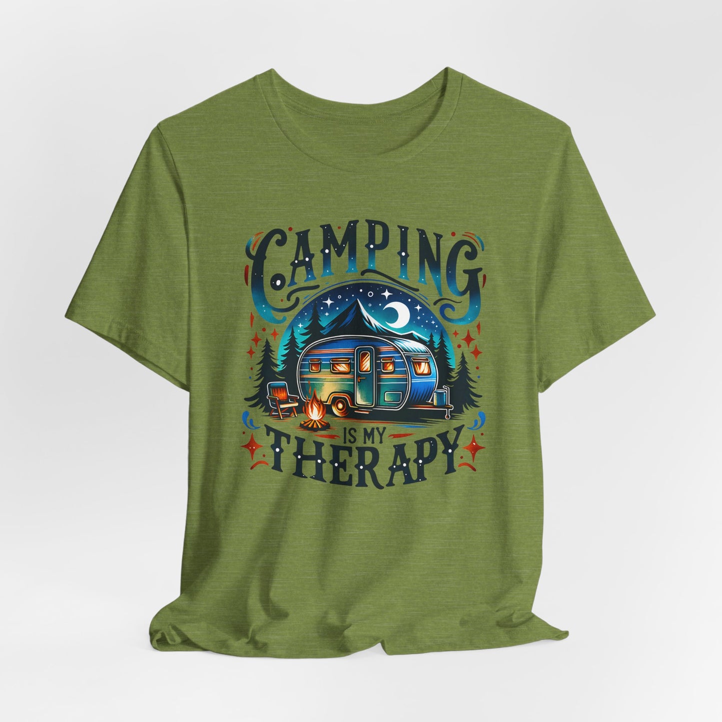 Camping Is My Therapy T-Shirt